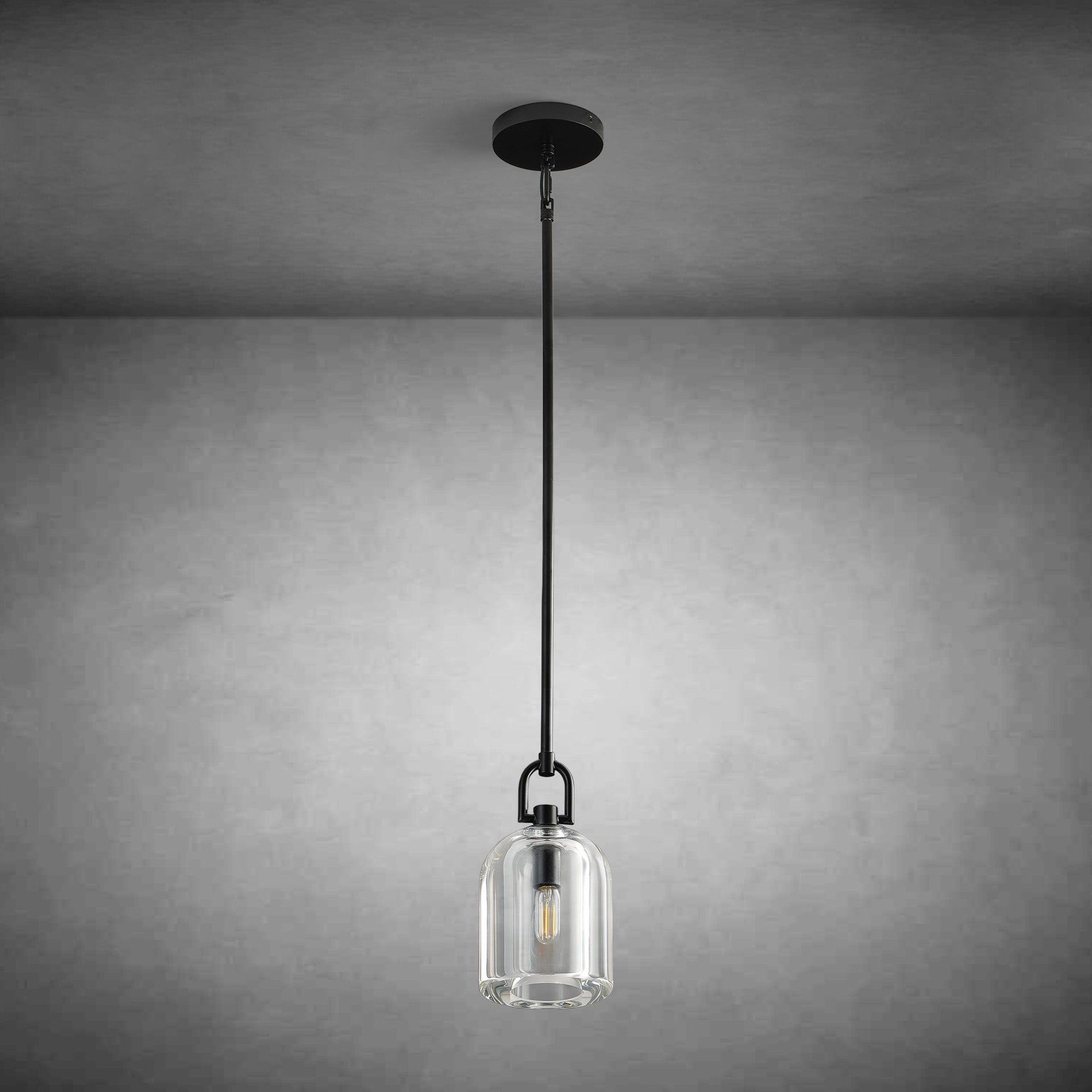 Botanist Cloche K9 Crystal Pendan Light