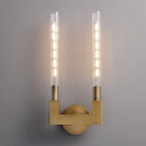 Candlestick Double Wall Sconce 18"H