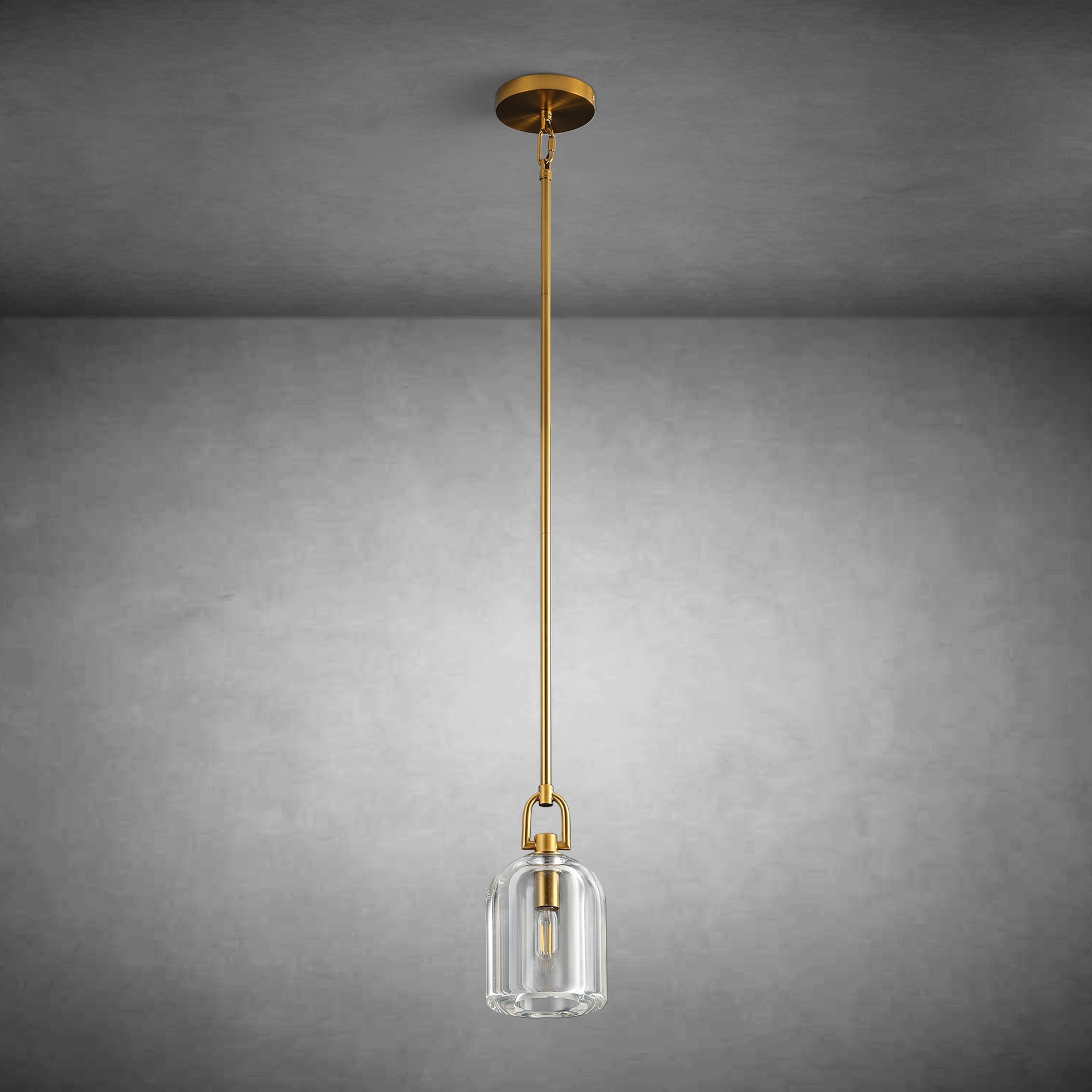 Botanist Cloche K9 Crystal Pendan Light