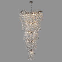 Estora Long Crystal Chandelier