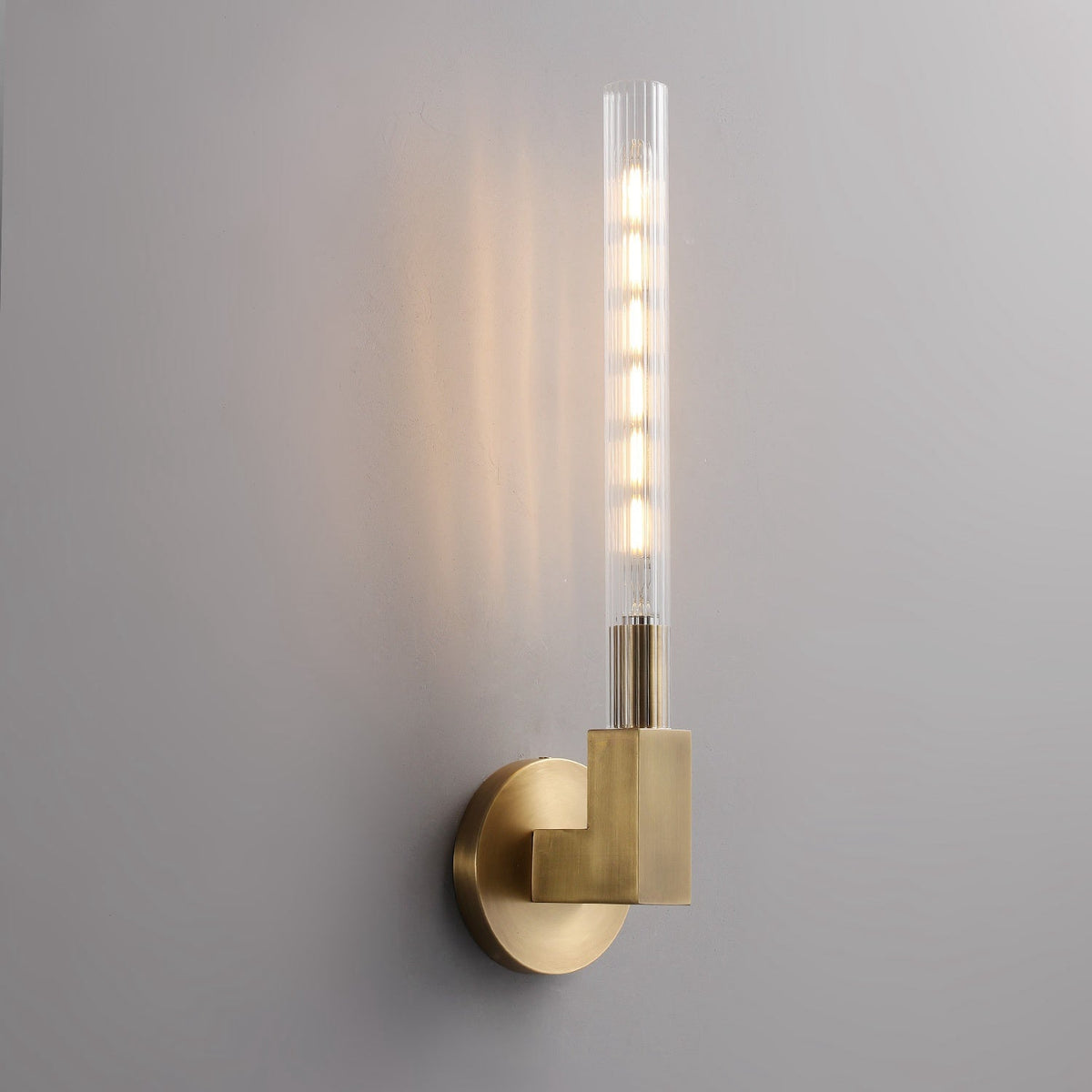 Candlestick Wall Sconce 18"