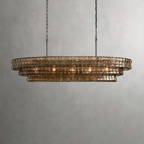 Ghiaccio Oval Chandelier 54''65''