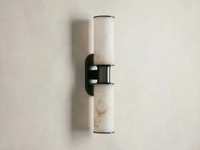 Harlin 2-Light Wall Sconce in Alabaster