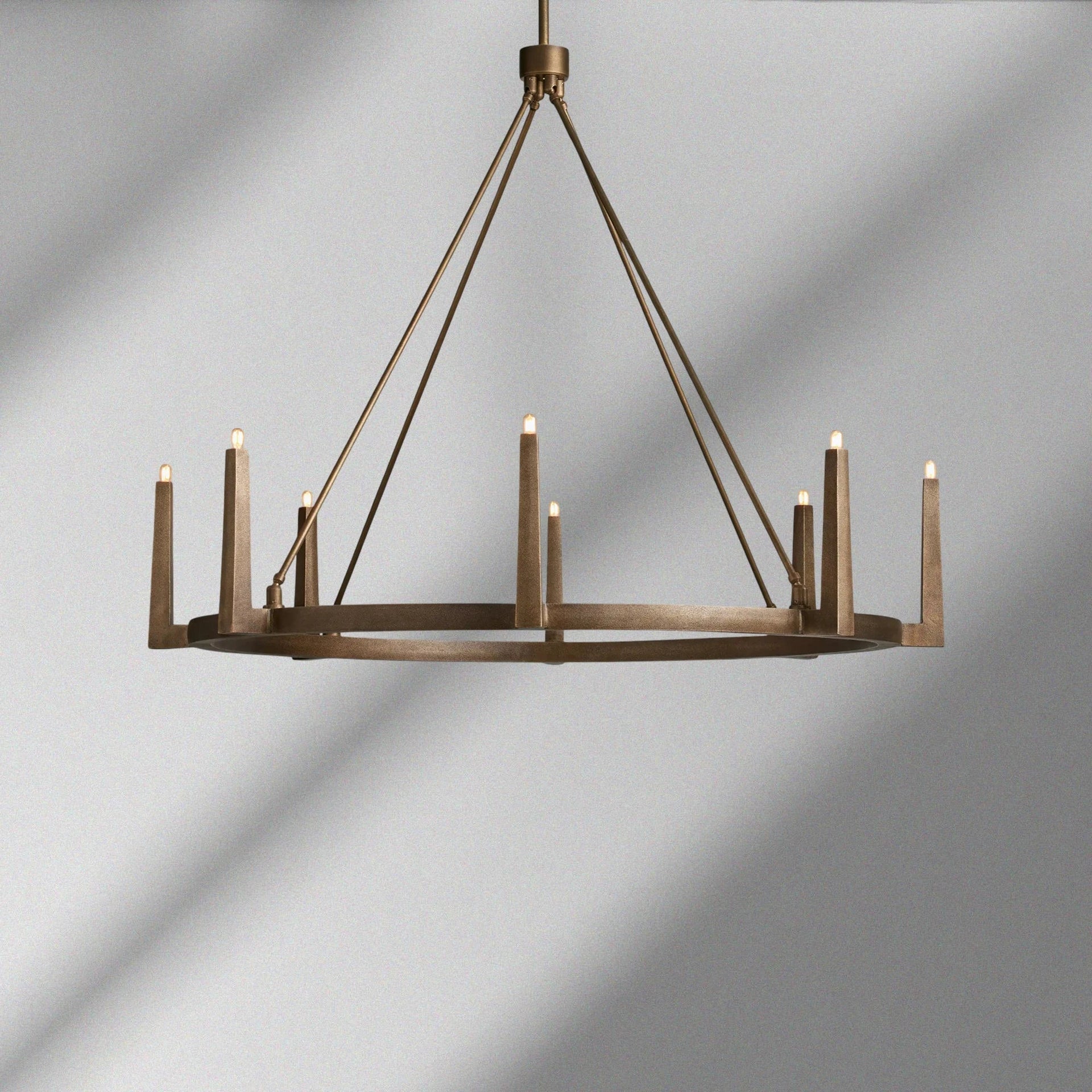 Emmet Round Chandelier 42''54''