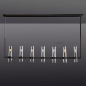 Aria Rachel Linear Glass Chandelier