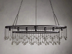 Aubrey 7 Light Oval Chandelier