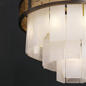 Aria Marble Lorry Multi-layer Classic Chandelier