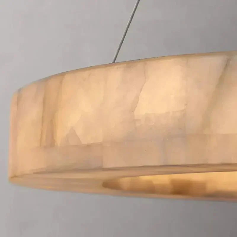 3 - Tier Round Marble Chandelier - Arialamps