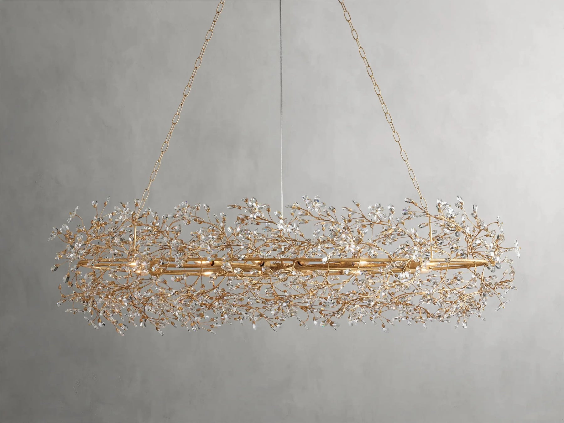 Fiore Oval Chandelier 62''74''