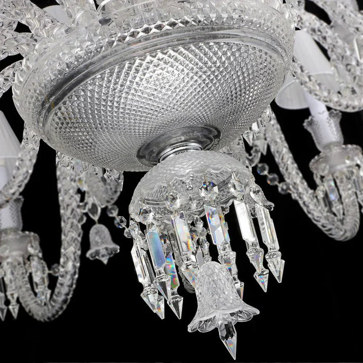 36 Lights Baccarat Crystal Chandelier - Arialamps