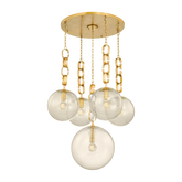 Nessa Clear Functional Design Chandelier