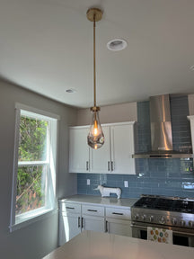 Raindrop Glass Pendant Lighting