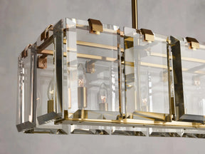 Amaya Rectangular Chandelier 12/16 Light