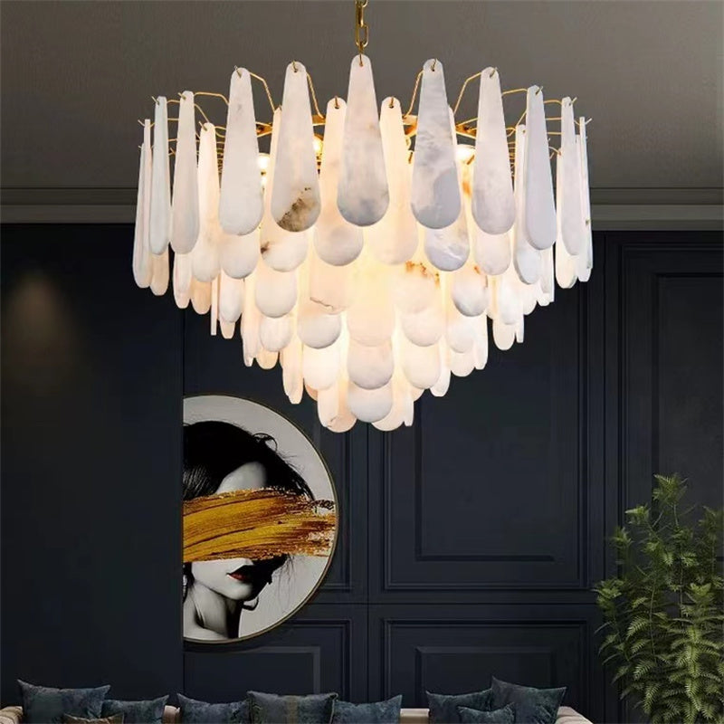 Aria Pamela marble Modern Creative chandelier