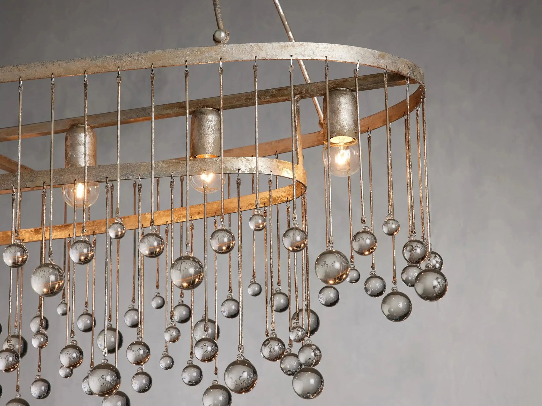 Aubrey 7 Light Oval Chandelier