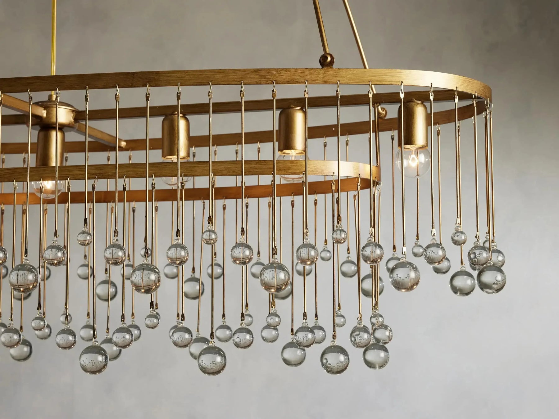 Aubrey 7 Light Oval Chandelier