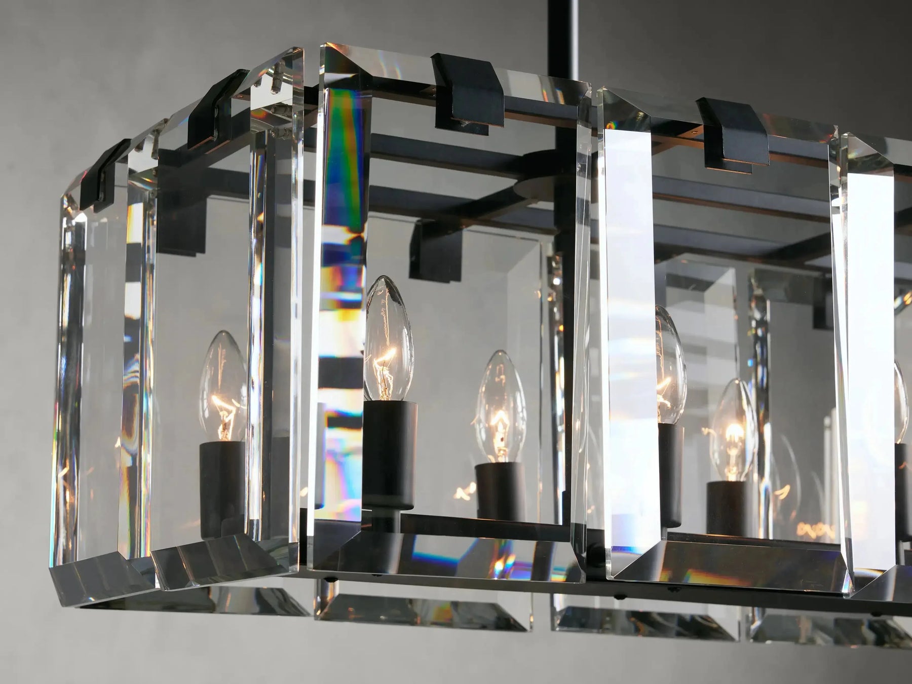 Amaya Rectangular Chandelier 12/16 Light