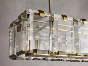 Amaya Rectangular Chandelier 12/16 Light