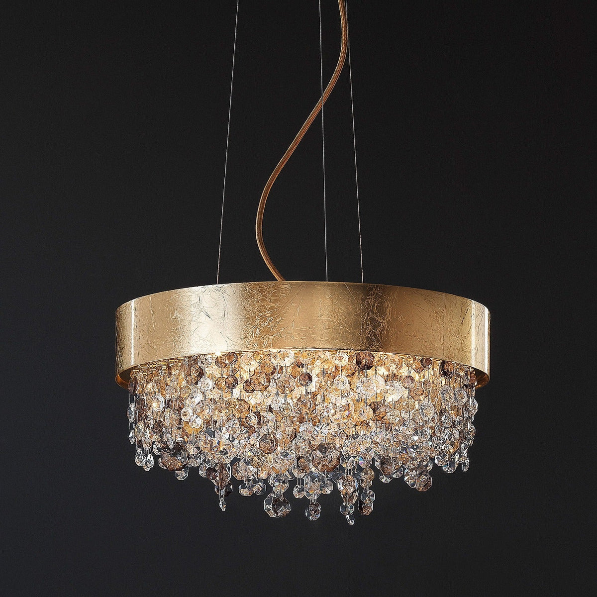 Olà S6 40/60 | 6-Light Modern Chandelier - Masiero