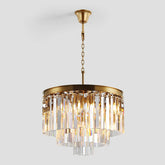 Odeon Crystal Multi-Layer Round Chandelier