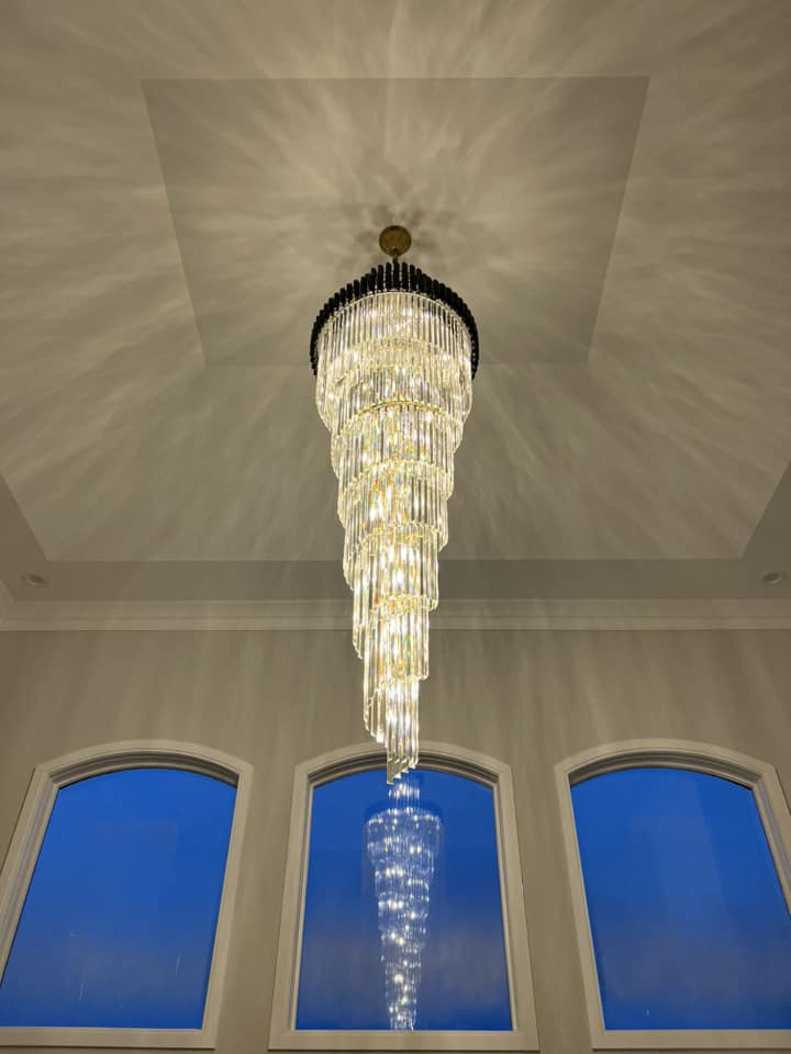 Cyrus Multiple Tier Crystal Chandelier