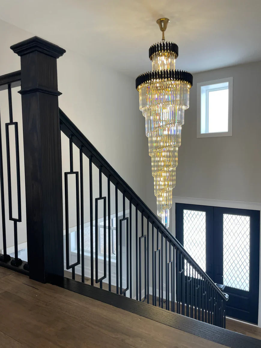 Cyrus Multiple Tier Crystal Chandelier