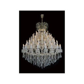 Empire candlestick Royal Crystal chandelier 60”