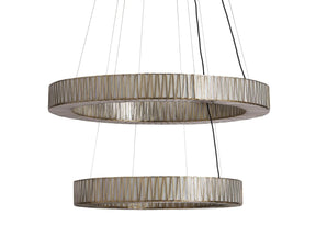 Jeunet 2-Tier Round Chandelier 47''60''