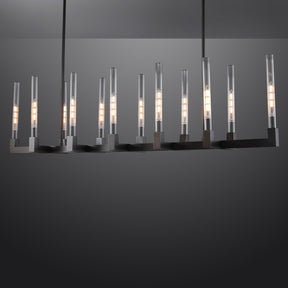 Candlestick Linear Chandelier 55"