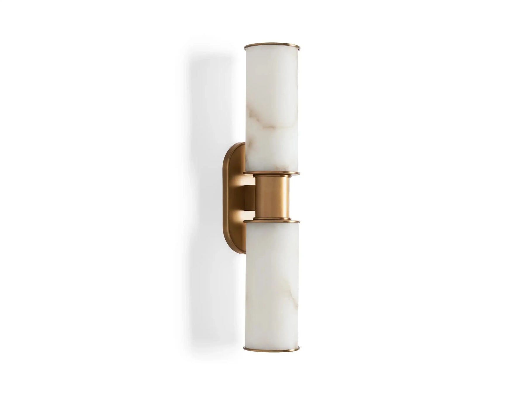 Harlin 2-Light Wall Sconce in Alabaster