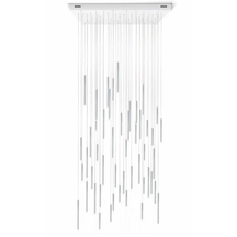 Bellini Square Tubular Pendant Light Chandelier