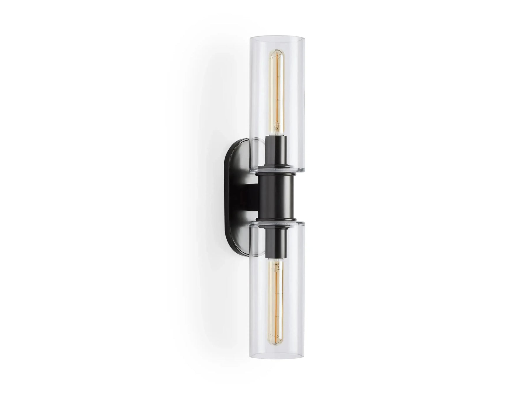 Harlin 2-Light Wall Sconce in Clear