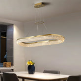 Aria Bergamo Crystal Dining Room Chandelier