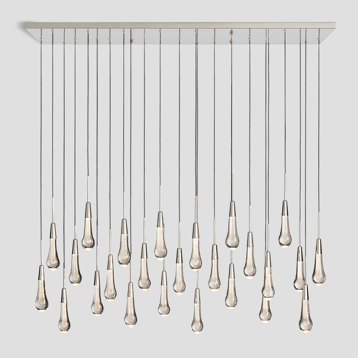 Soltaire Linear Chandelier 37'' 50''  70''W