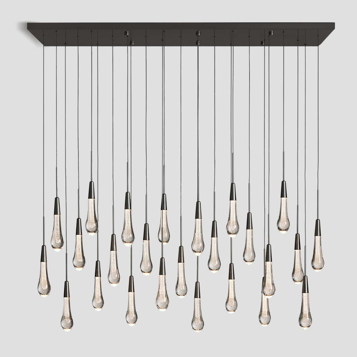 Soltaire Linear Chandelier 37'' 50''  70''W