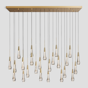 Soltaire Linear Chandelier 37'' 50''  70''W