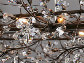 Fiore Oval Chandelier 62''74''