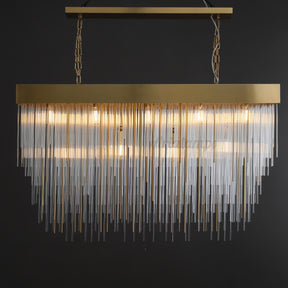 Aria Canon Rectangular Chandelier 54"