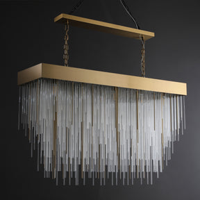 Aria Canon Rectangular Chandelier 54"