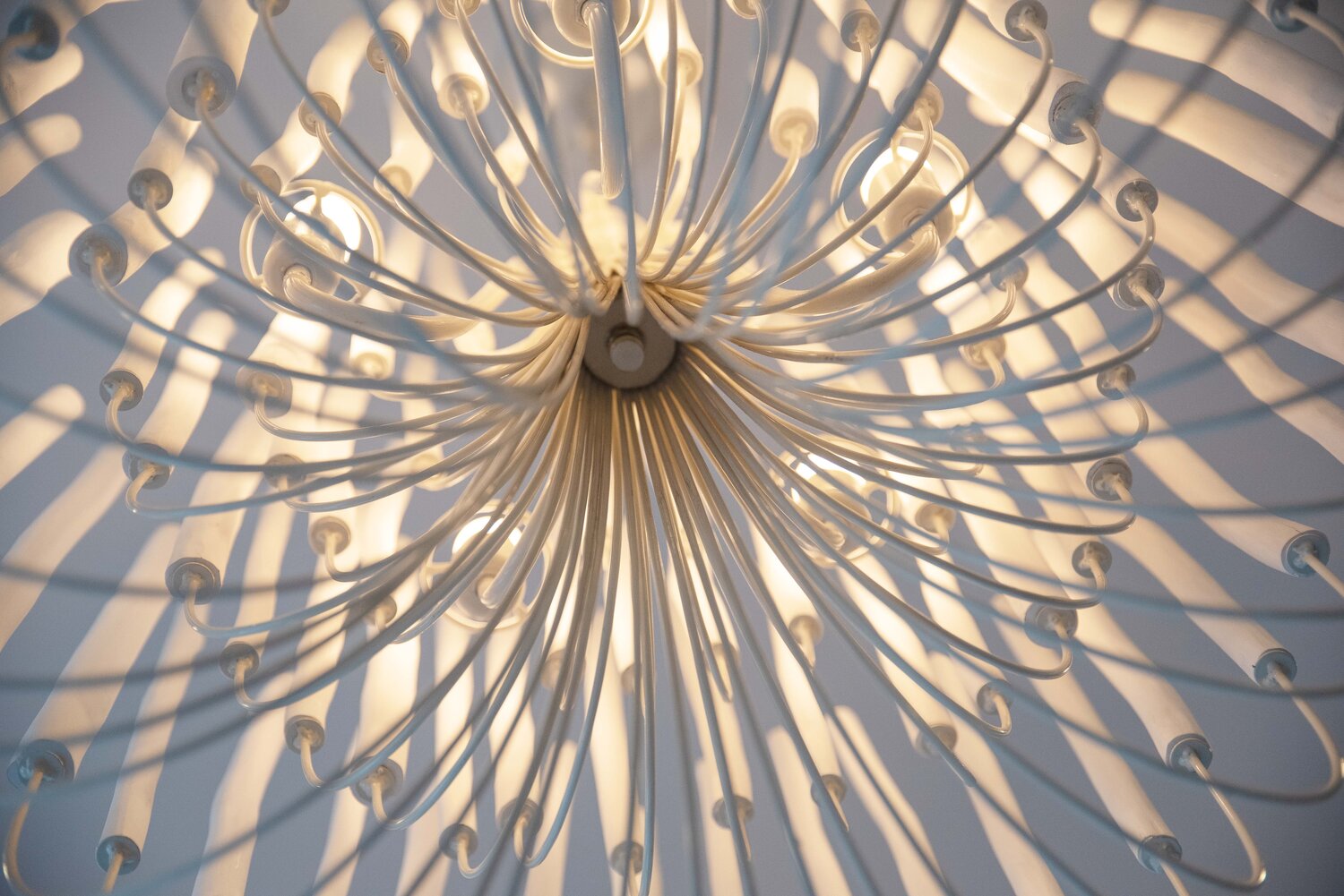 5/6-Light Modern Branch Modeling Chandelier in White or Black for Stylish Interiors-Chandeliers-Arialamps