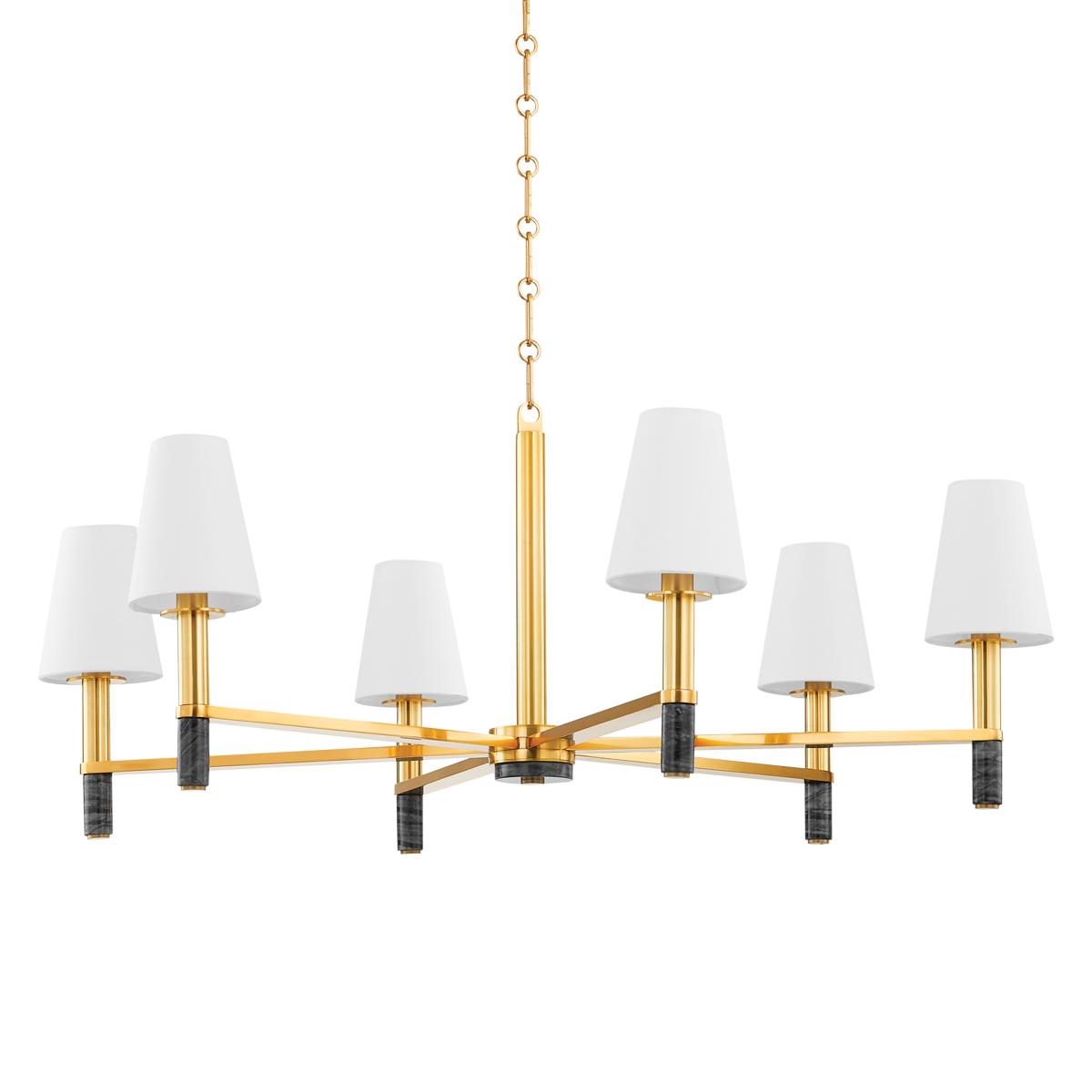 Paramus Clear Functional Design Chandelier