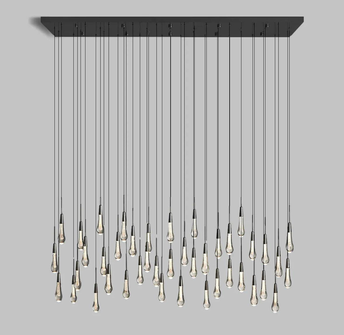 Soltaire Linear Chandelier 37"50"70"87"120"