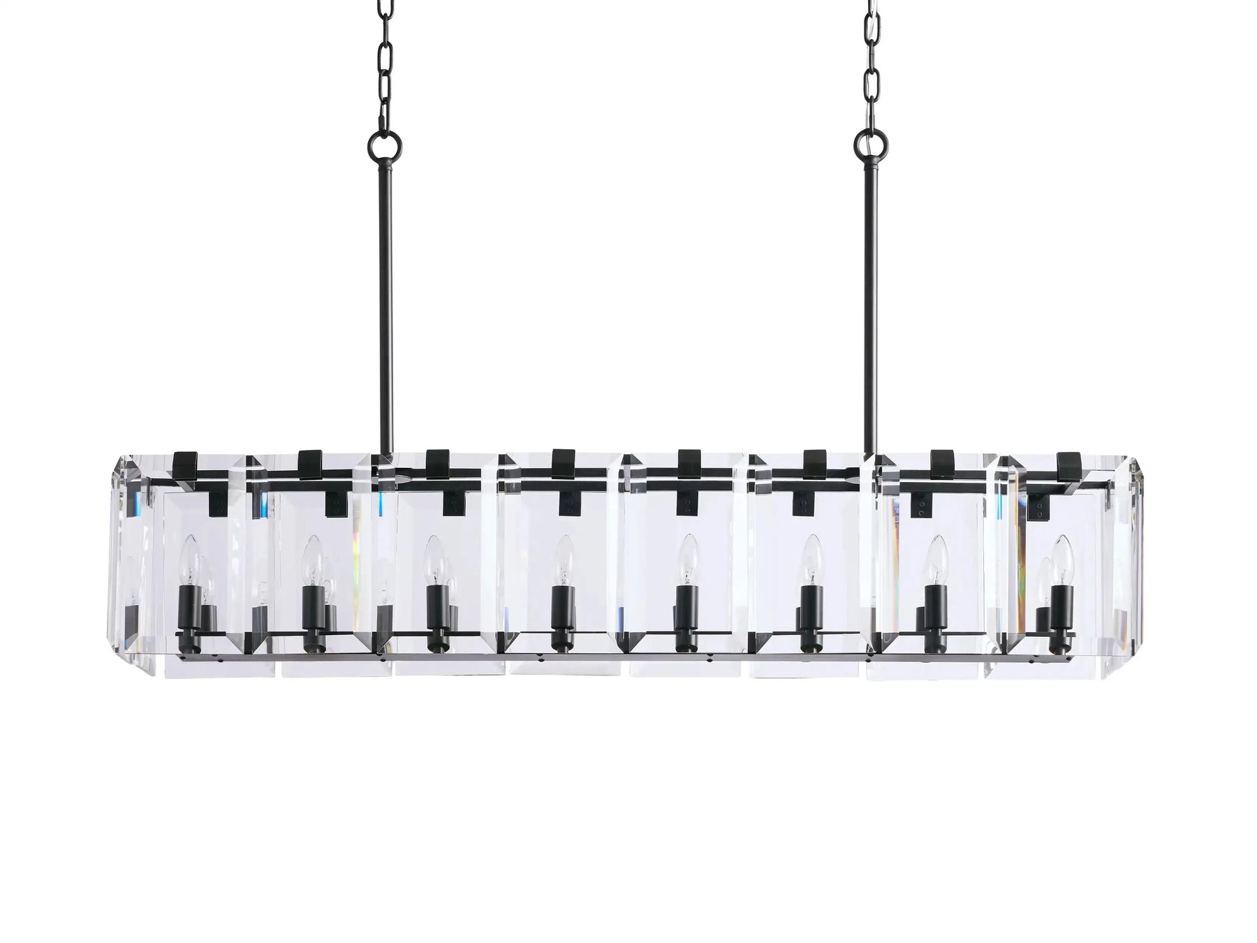 Amaya Rectangular Chandelier 12/16 Light