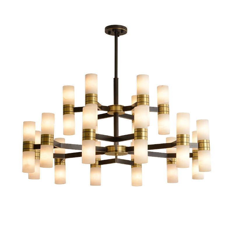 Aria Morala Marble Round Chandelier