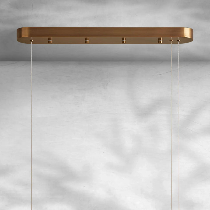 Halima Linear Chandelier - Arialamps