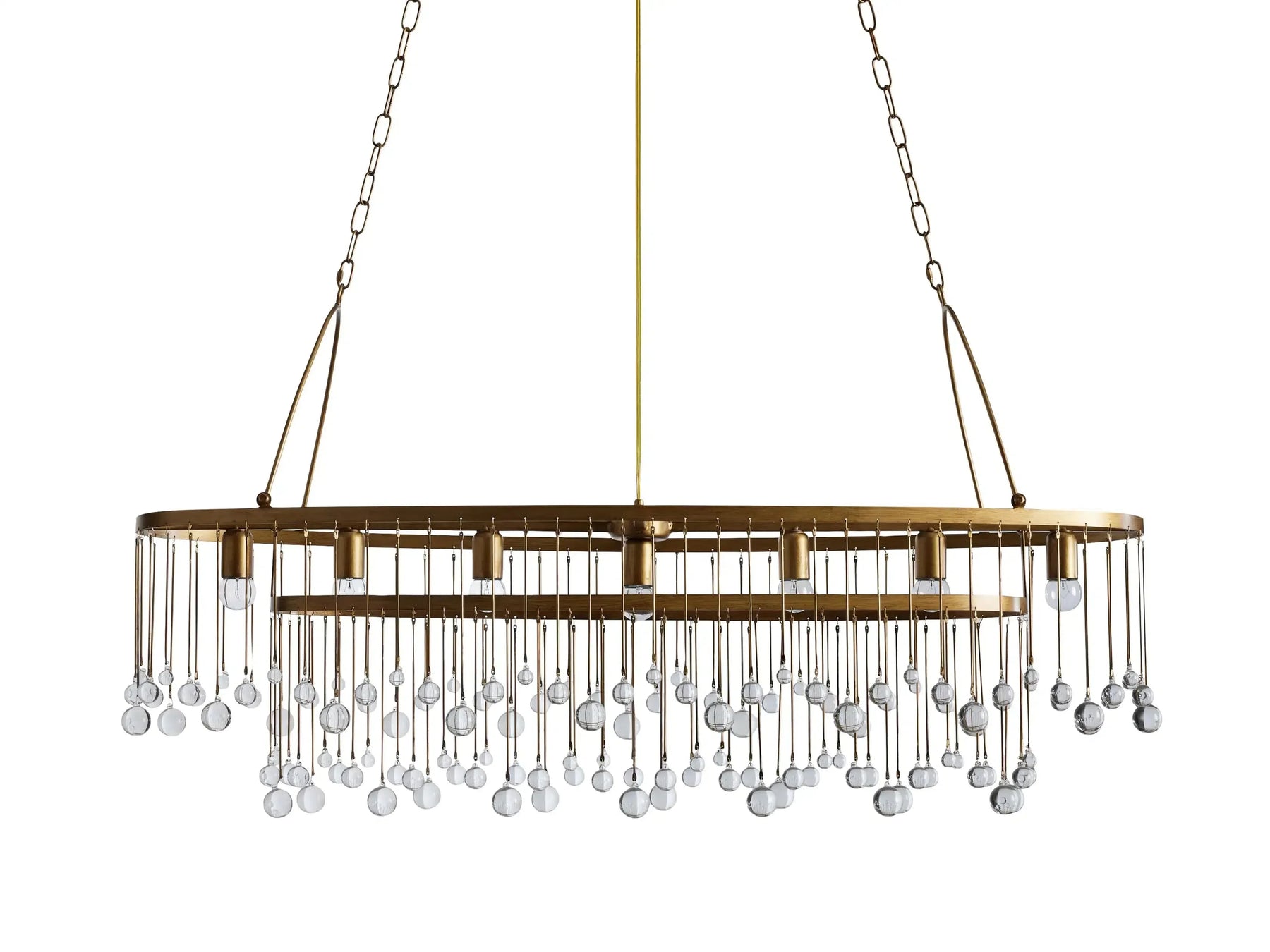 Aubrey 7 Light Oval Chandelier