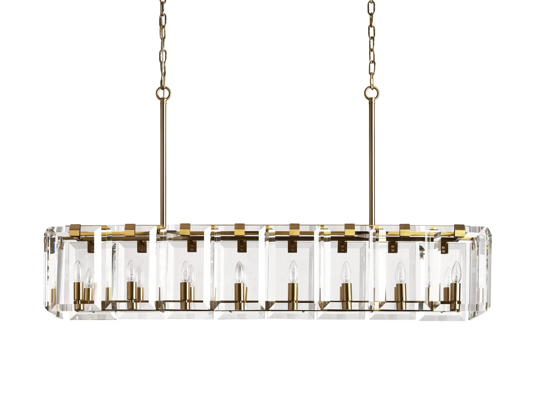 Amaya Rectangular Chandelier 12/16 Light