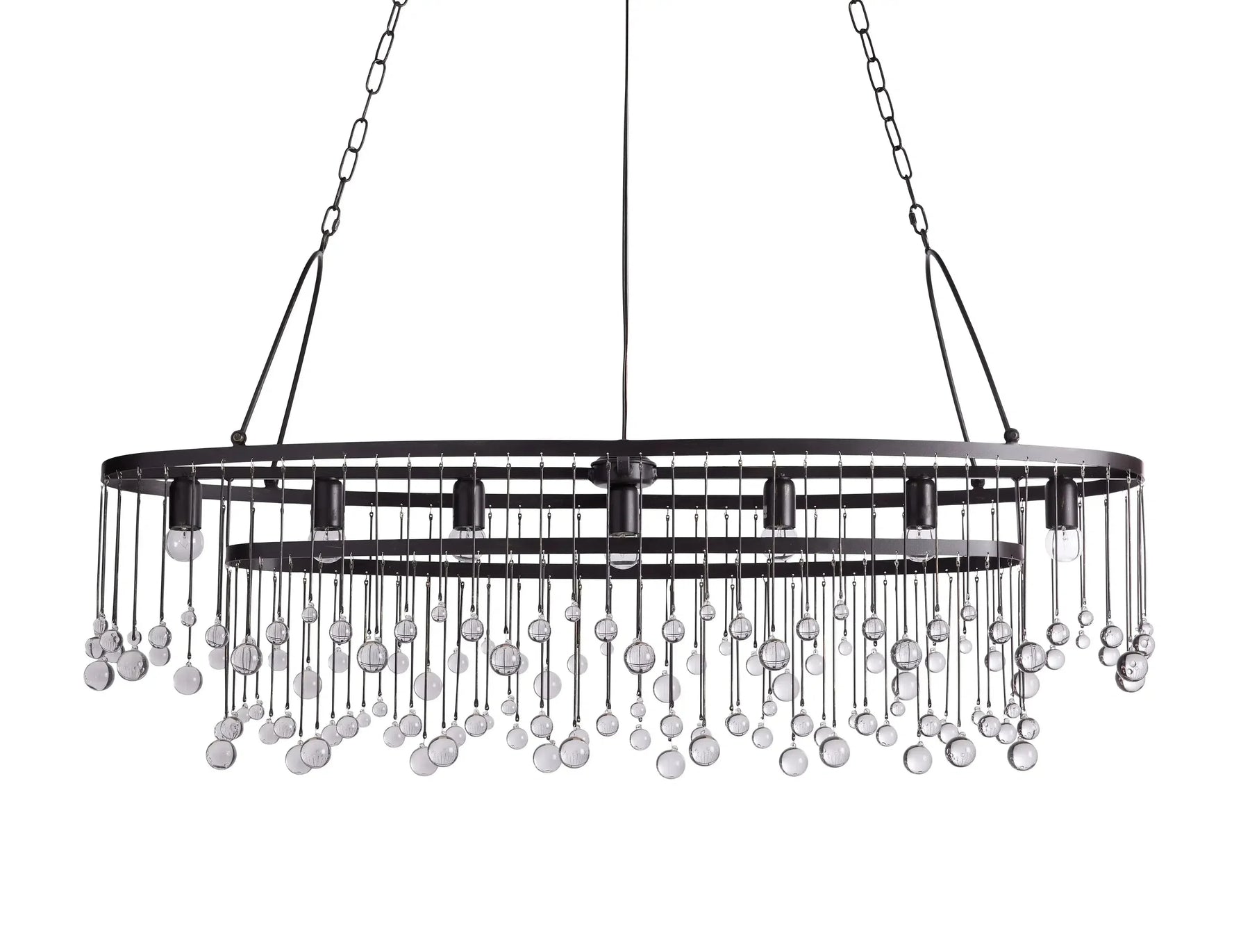 Aubrey 7 Light Oval Chandelier