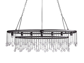 Aubrey 7 Light Oval Chandelier