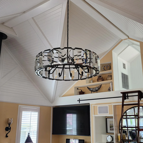 Aria Harry Crystal Round Chandelier